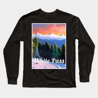 White pass ski - Washington usa Long Sleeve T-Shirt